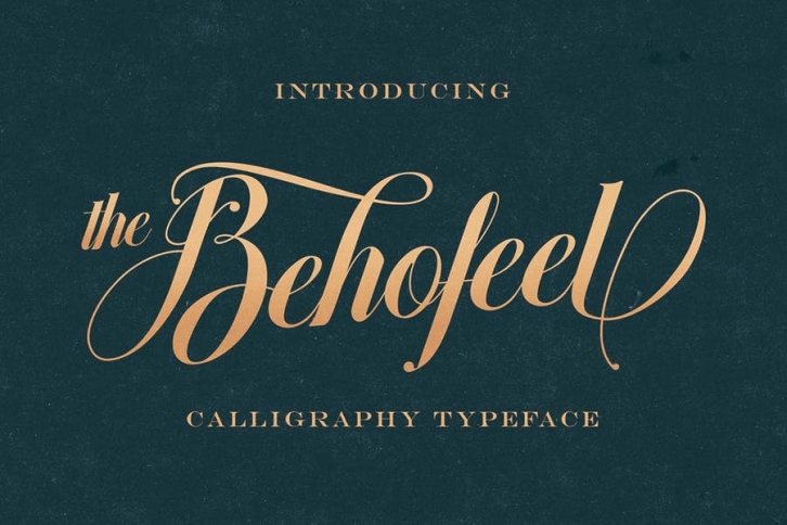 Behofeel Decorative Script Font Download