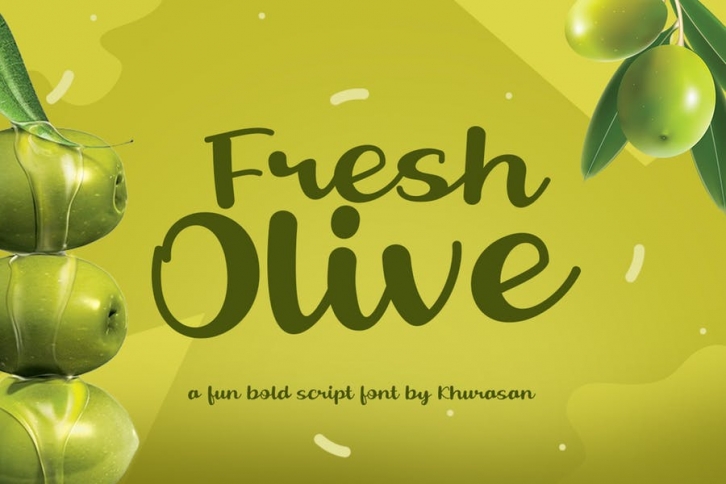 Fresh Olive Font Download