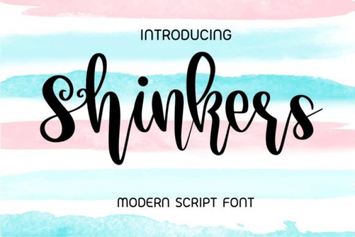 Shinkers Font Download