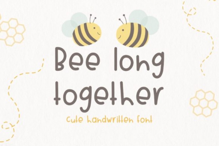 Bee Long Together Font Download