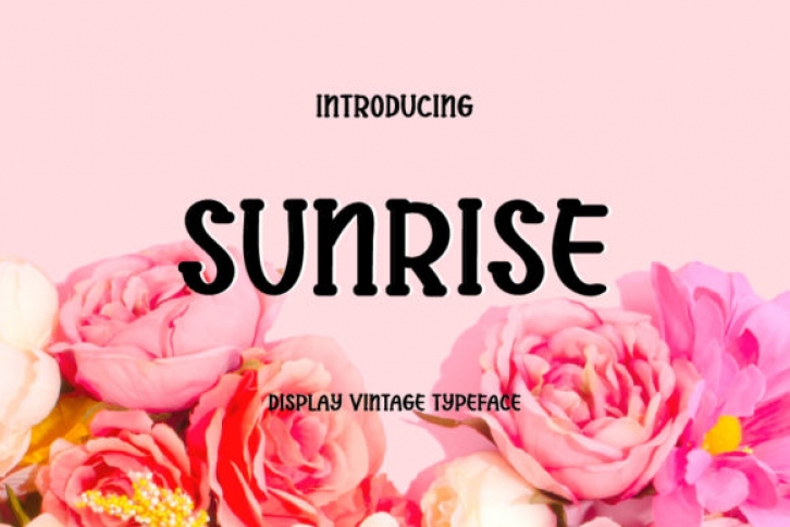 Sunrise Font Download