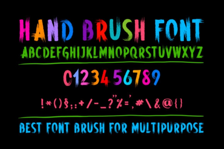 Hand Brush Font Download
