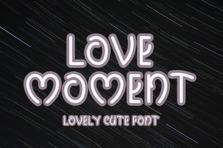 Love Moment Font Download
