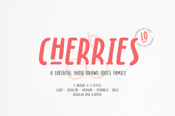 LD Cherries Font Download