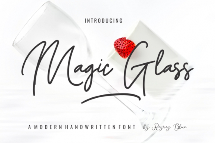 Magic Glass Font Download