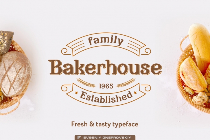 Bakerhouse - vintage font bonus Font Download