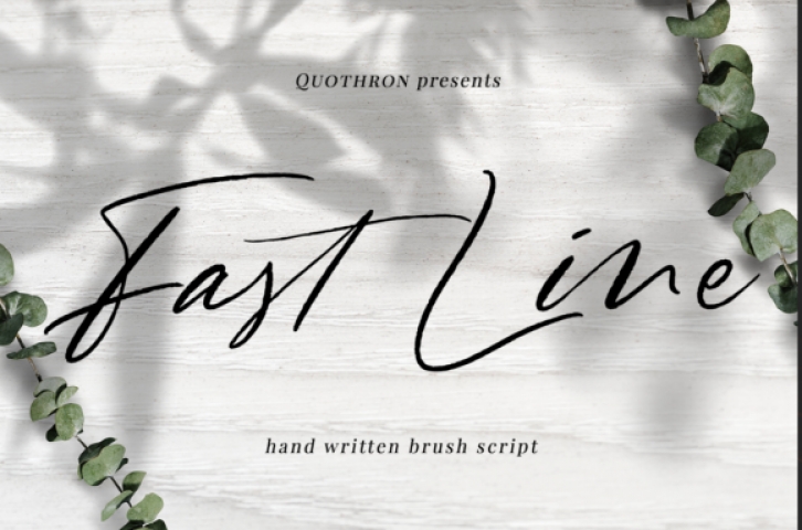 Fast Line Font Download