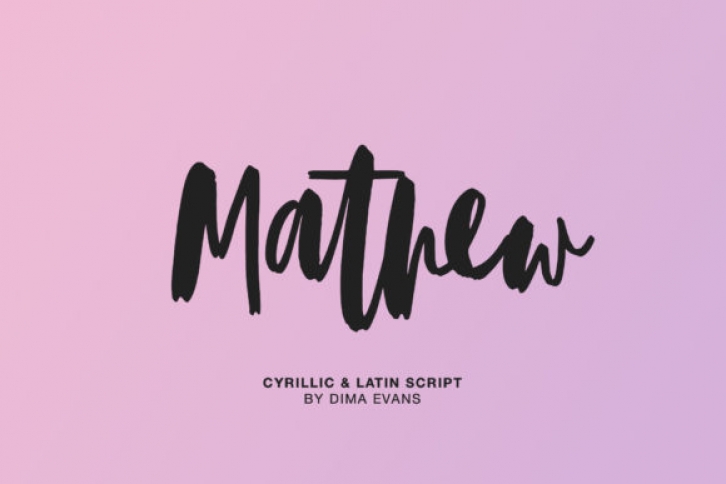 Mathew Font Download