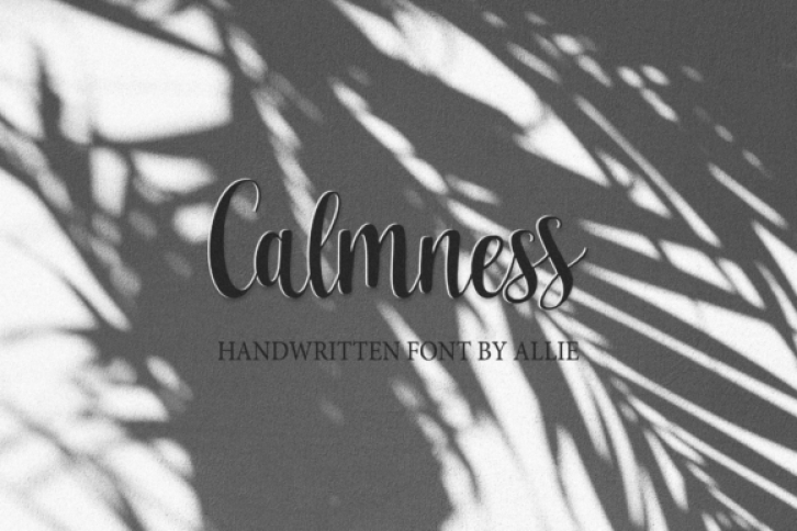 Calmness Font Download