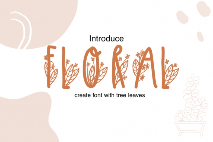 Floral Font Download