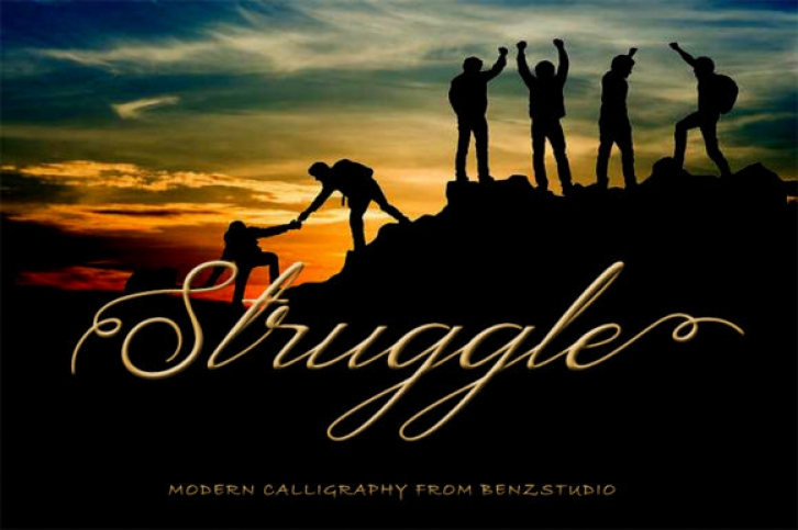 Struggle Font Download