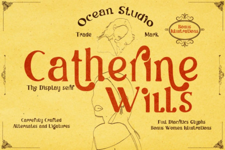 Catherine Wills Font Download
