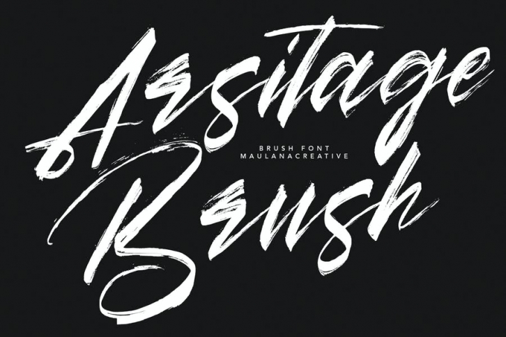 Arsitage Brush Font Font Download