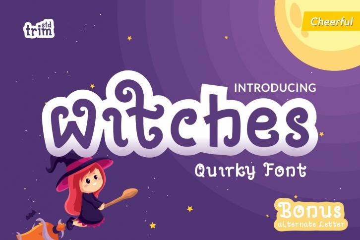 Witches - Spooky Quirky Font Font Download