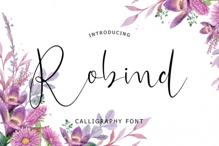 Robind Calligraphy Font Font Download
