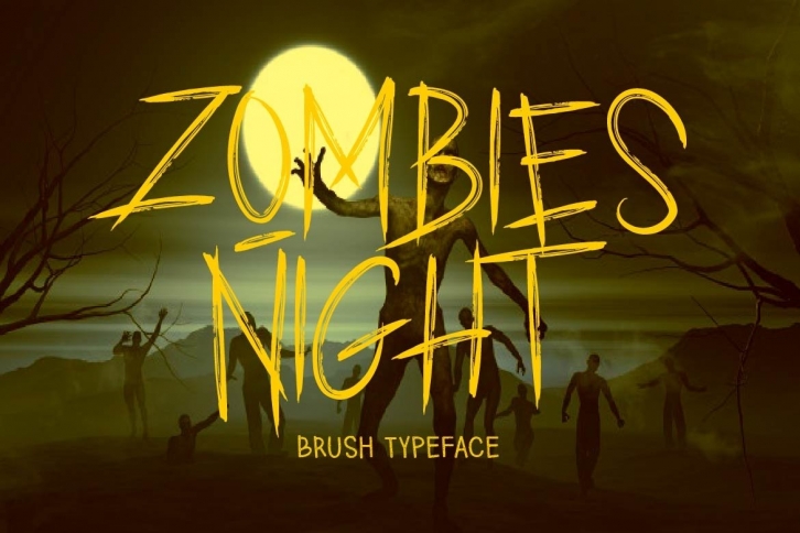 ZOMBIES NIGHT Font Download