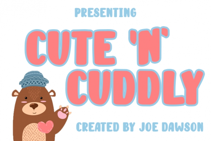 Cute 'n' Cuddly Font Download
