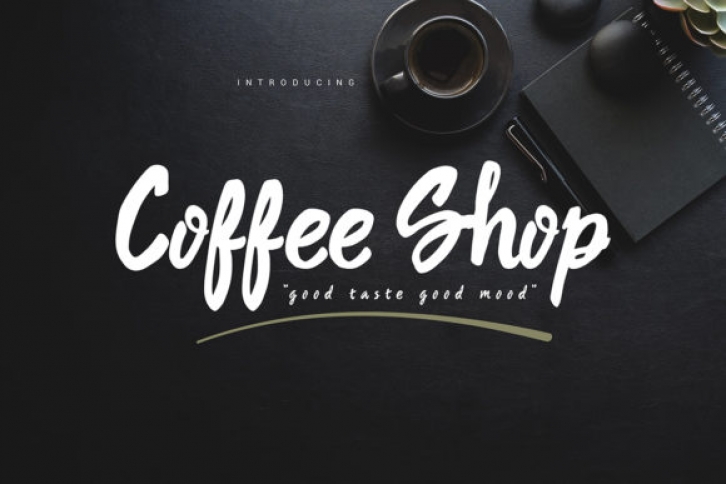 Coffee Shop Font Download