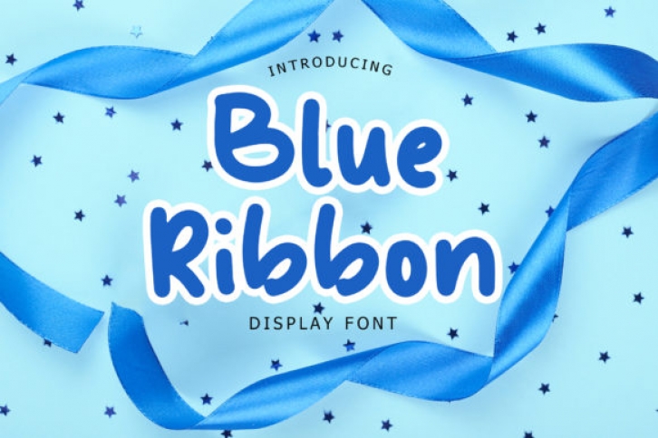 Blue Ribbon Font Download