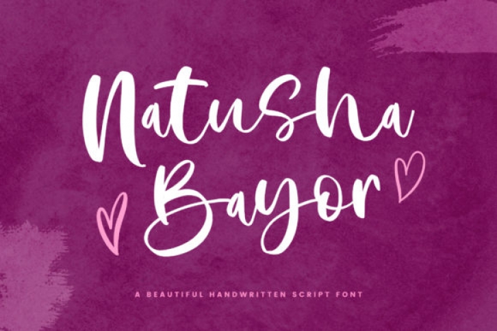 Natusha Bayor Font Download