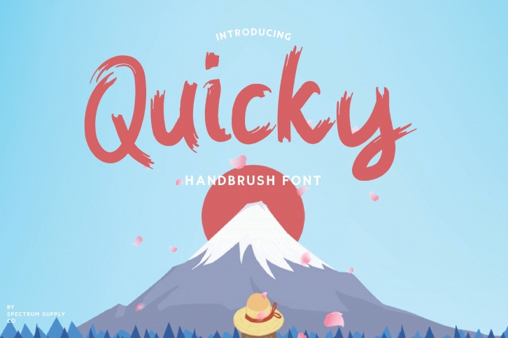 Quicky Brush Font Font Download