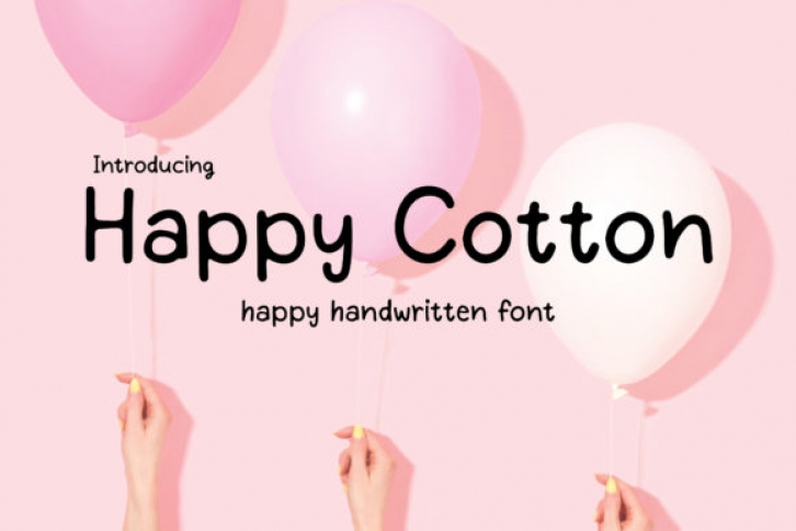 Happy Cotton Font Download