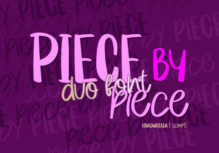 Piece by Piece Font Download