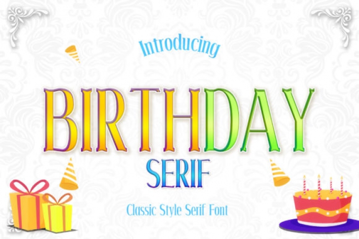 Birthday Font Download