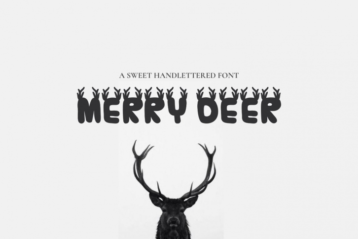 MerryDeer - Christmas font Font Download