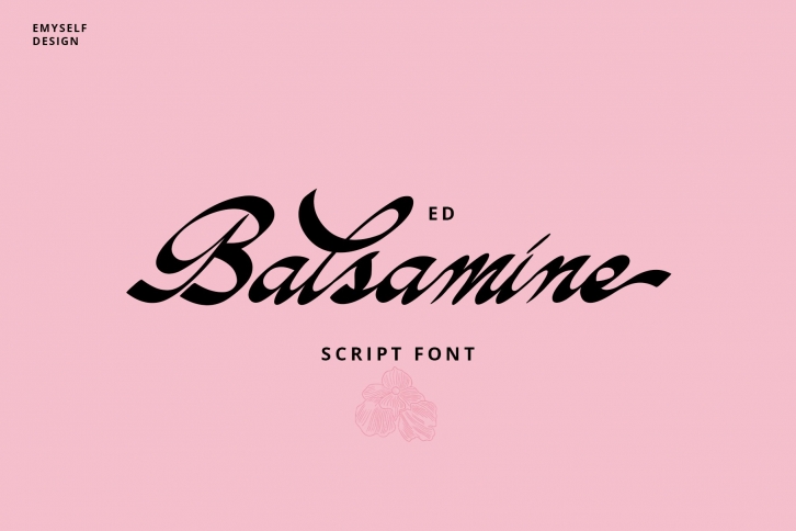 ED Balsamine Font Download