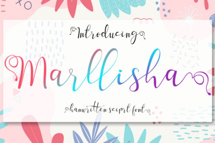 Marllisha Font Download