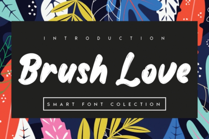 Brush Love Font Download