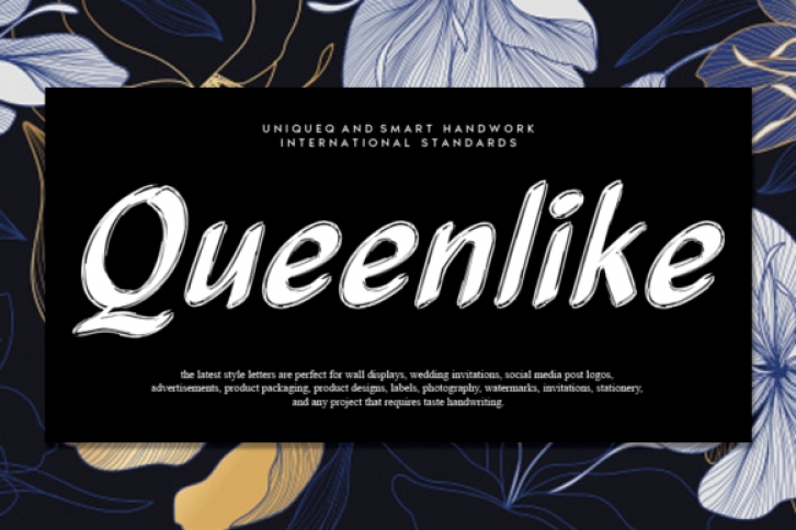 Queenlike Font Download