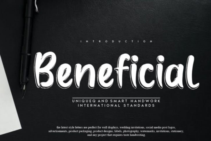 Beneficial Font Download