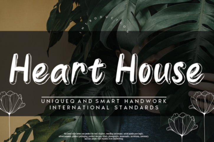 Heart House Font Download
