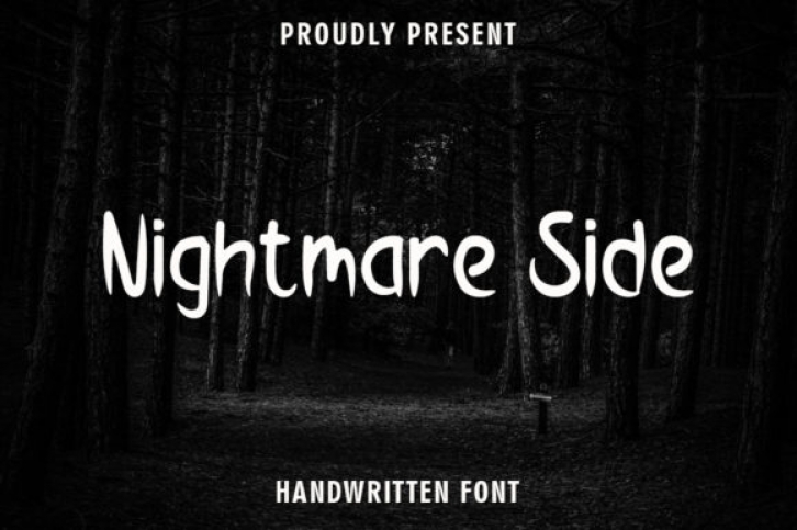 Nightmare Side Font Download