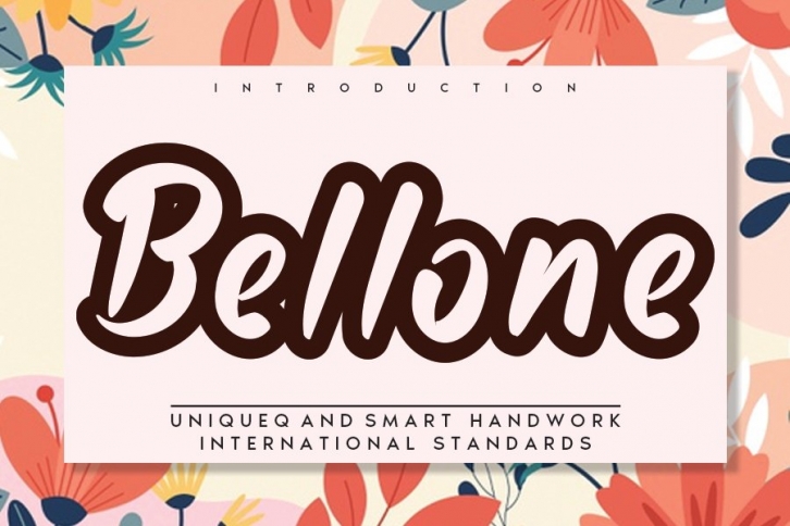 Bellone Font Download