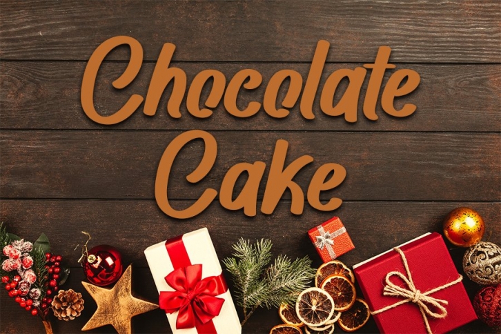 Chocolate Cake Font Download