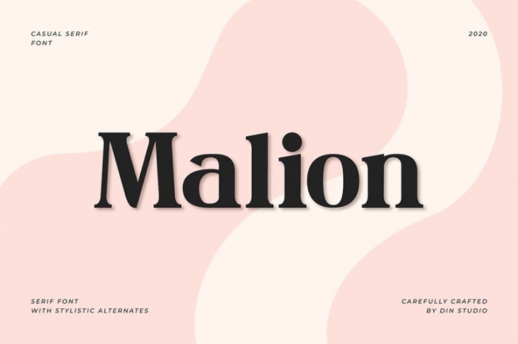 Malion-Modern Serif Font Font Download