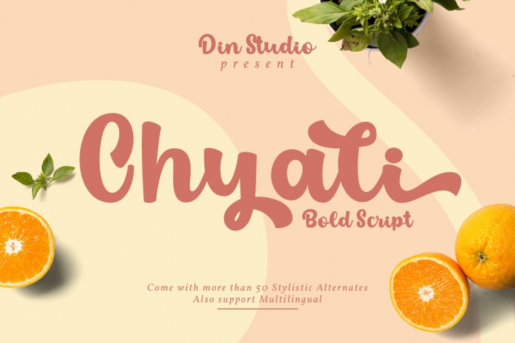 Chyali Bold Script Font Font Download