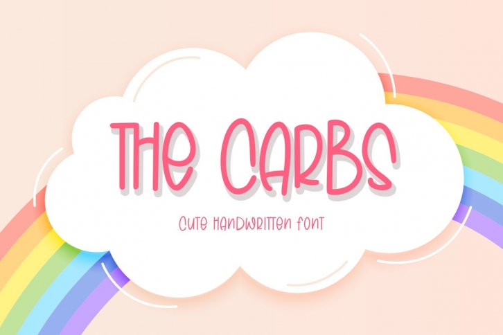 The Carbs Cute Handwritten Font Font Download