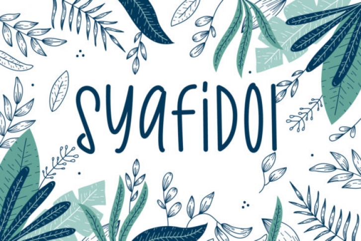 Syafidol Font Download