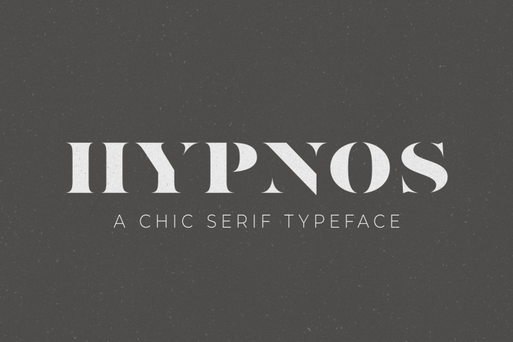 Hypnos  A Chic Serif Typeface Font Download