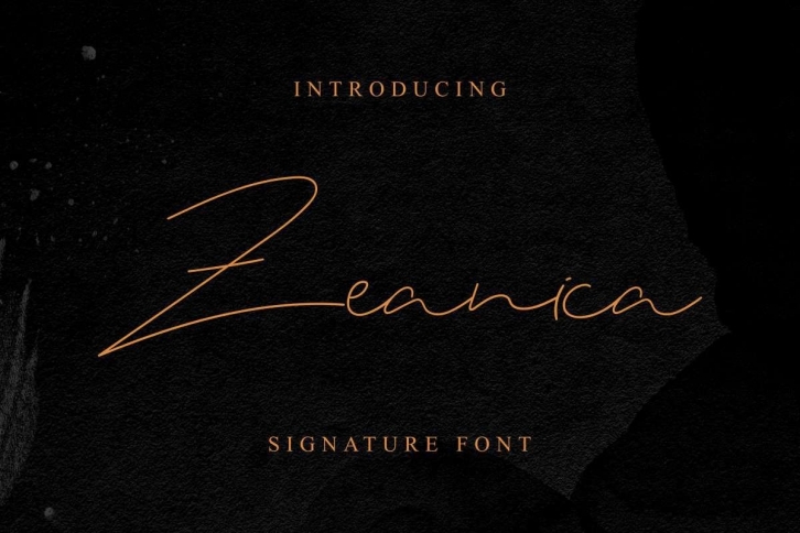 Zeanica Font Download