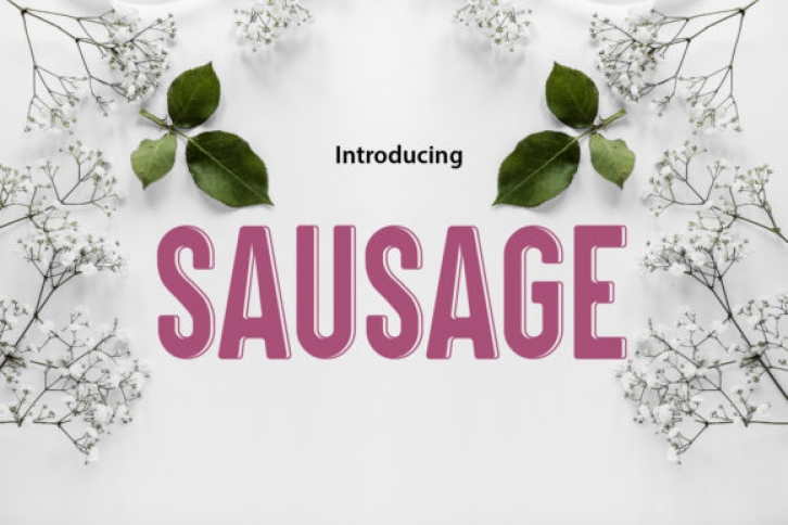 Sausage Font Download