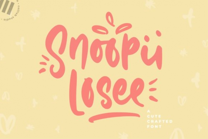 Snoopii Losee Font Download