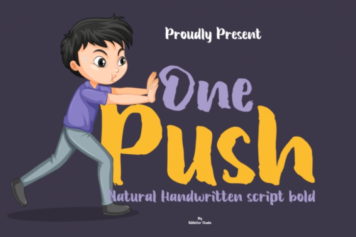 One Push Font Download