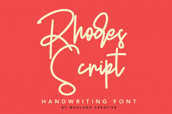 Rhodes Script Font Download