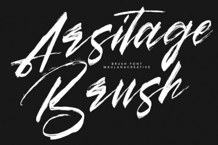 Arsitage Brush Font Download