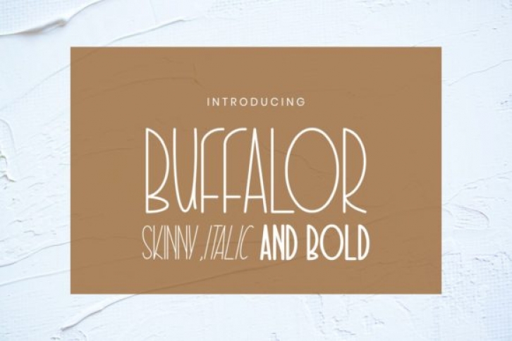 Buffalor Font Download